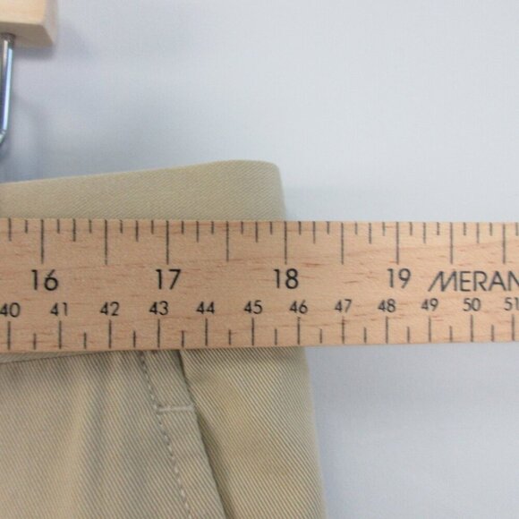 Zegna Sports Men's Chino Pants 36 x 34 Beige Cotton Rayon Office Business 552 - Picture 13 of 16